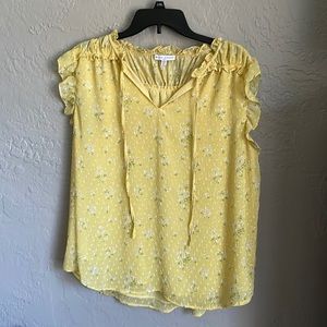 Yellow blouse